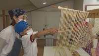 幼稚園児が手延べうどん作りを体験　出来上がった麺は持ち帰り！　岡山・浅口市