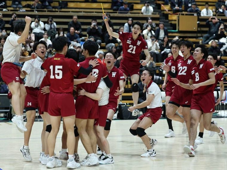 バレー - 【写真】男子は早稲田が2年ぶり11度目の優勝！国士舘は躍進の