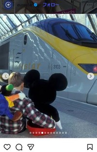 ユーロスターのインスタグラム＠eurostarより