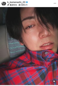 亀梨和也（@k_kamenashi_23）さんのインスタグラムより