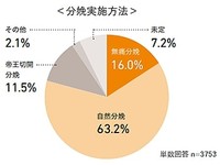 分娩実施方法（提供画像）