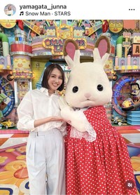 山形純菜アナウンサーのインスタグラム＠yamagata_junnaより