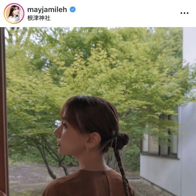 May J.インスタグラム＠mayjamilehより