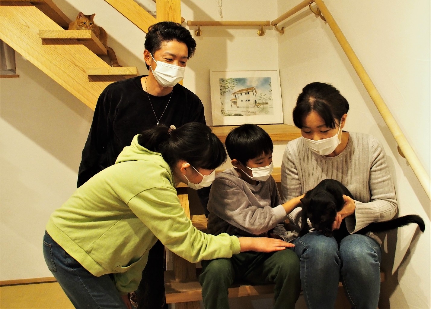 「ひとりでよく戻れたね」と、大歓迎される