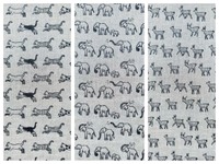 ダブルガーゼハンカチの柄（笏本達宏さん提供）