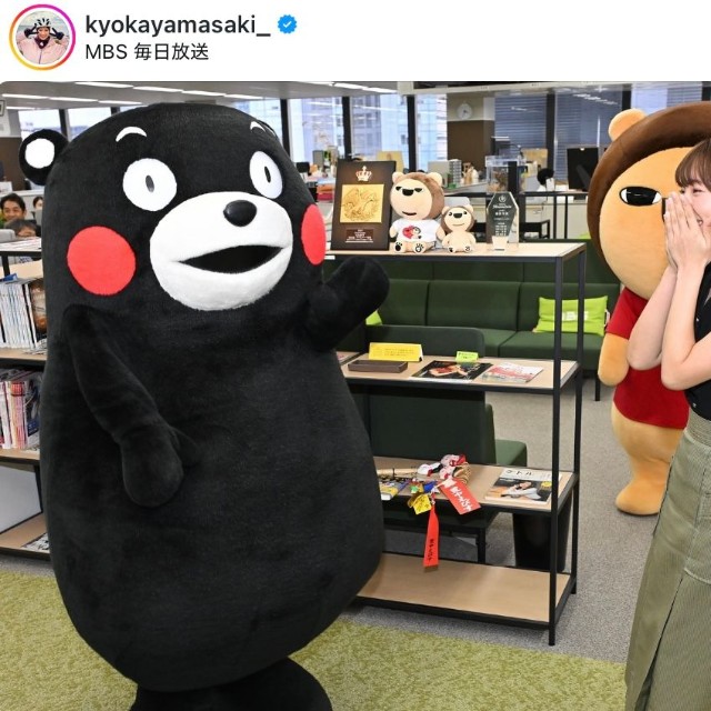 MBS山崎香佳アナウンサーの公式インスタグラムから