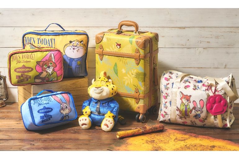 ディズニーストア】「ズートピア」のトラベルグッズが8/7より順次発売