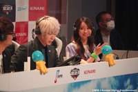 リーグ戦のスペシャルサポーターとして登場した乃木坂４６・黒見明香