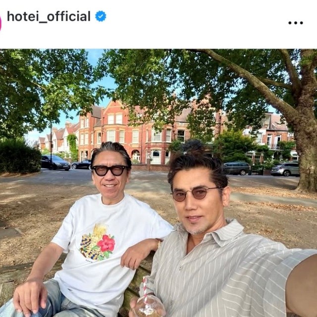布袋寅泰インスタグラム(@hotei_official)より