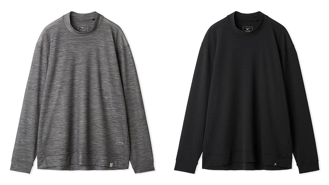 アウール×ミズノ_長袖モックネックTシャツ　1050_3