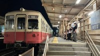 ことでん三条駅で故障した車両　14日午後7時半ごろ