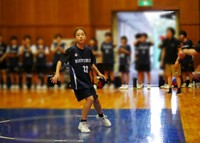 中学クラブチームでのプレー中