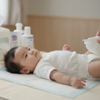 赤ちゃんのおむつ交換　※画像はイメージです（CheeCatCreate/stock.adobe.com）