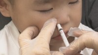 鼻から噴霧するタイプのワクチン へいわこどもクリニック(高松市)9月