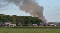 【速報】岡山市東区北幸田で建物火災　消火活動中