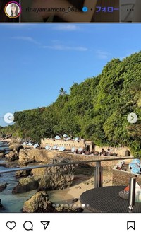 山本里菜アナウンサーのインスタグラム＠rinayamamoto_0622より