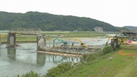5月から通行止めの川辺橋　撤去部分に橋を仮設へ　工事は7月中旬から下旬開始予定　岡山・倉敷市～総社市間