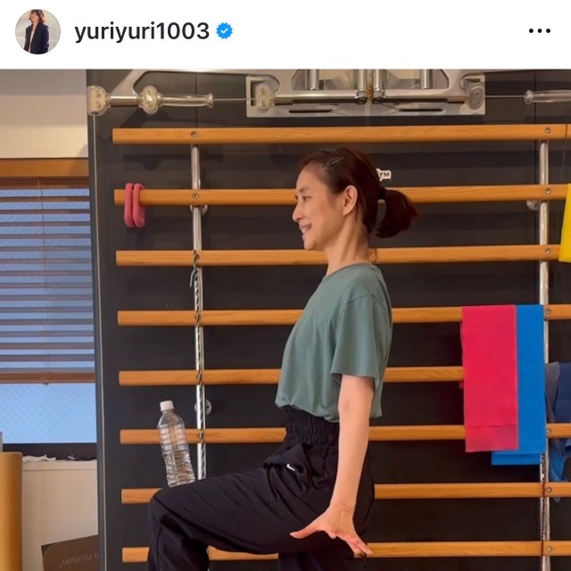 石田ゆり子（@yuriyuri1003）さんのインスタグラムより