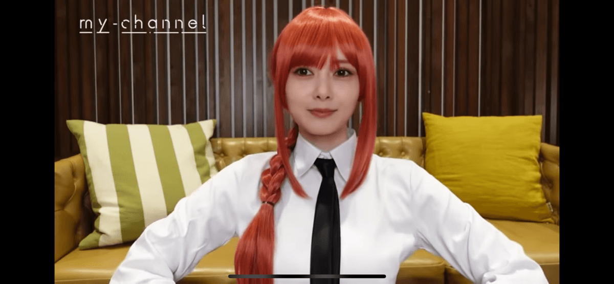 白石麻衣さんのYouTubeチャンネル「my channel」（@maishiraishi）より