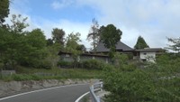 全焼した住宅　岡山・美咲町中垪和