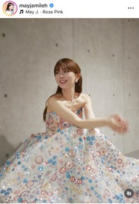 May J.インスタグラム＠mayjamilehより
