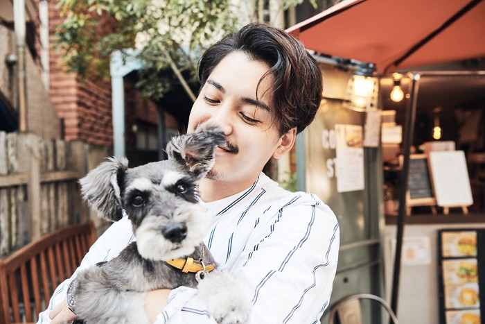 抱っこさせてもらいました