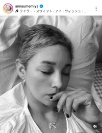 梅宮アンナのインスタグラム＠annaumemiyaより