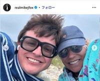 マイケル・J・フォックスのインスタグラム@realmikejfoxより