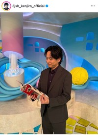 山下健二郎（@3jsb_kenjiro_official）さんのインスタグラムより
