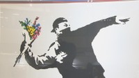 正体不明のアーティスト　「バンクシー新作版画展」　初版版画など約60点を展示販売　高松市