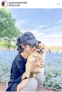 岡田彩花インスタグラム＠ayakaokada1108より