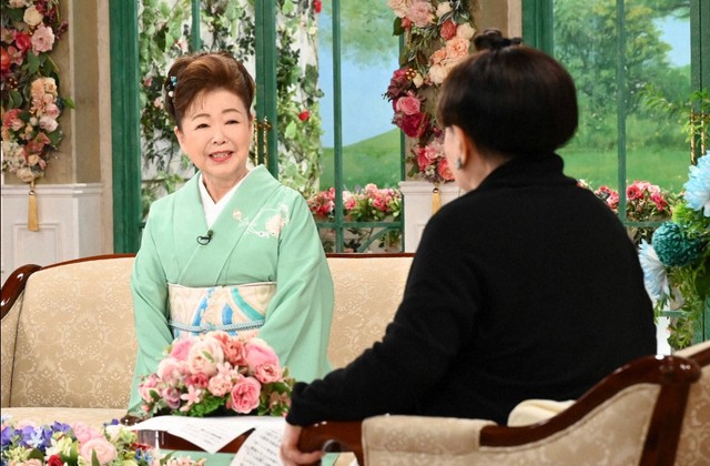 現在76歳、孫が5人いるという中村美律子さん