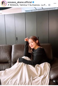 大沢あかね（@oosawa_akane.official）さんのインスタグラムより