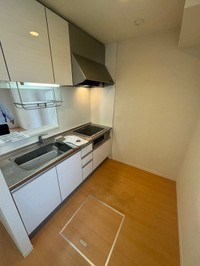 息子の賃貸マンション退去立会い時の写真。管理会社からきれいすぎると褒められた（町不動産さん提供）