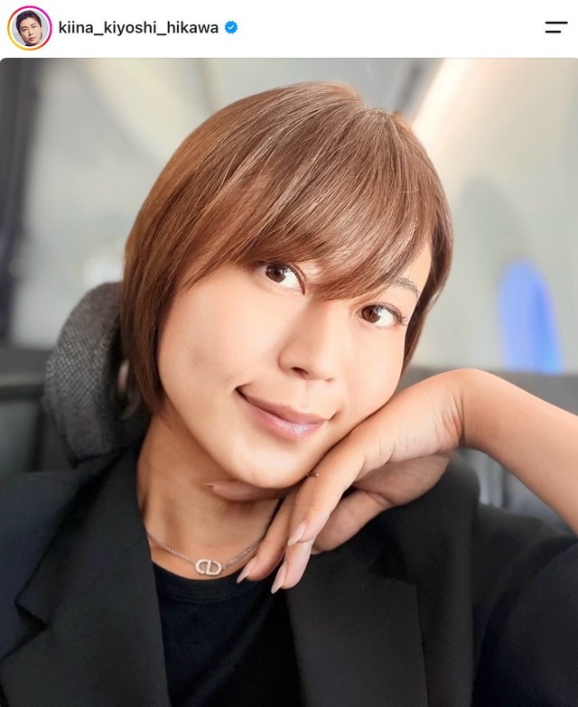氷川きよしさん（本人の公式インスタグラムから）