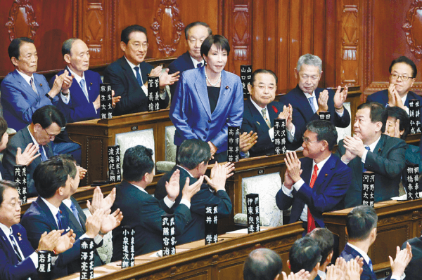 高市早苗さんが総理大臣に ｜ 朝日小学生新聞 | 朝日中高生新聞