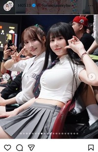 チアリーダー・チーム「フォルモサ・セクシー」のインスタグラム＠formosasexytwより
