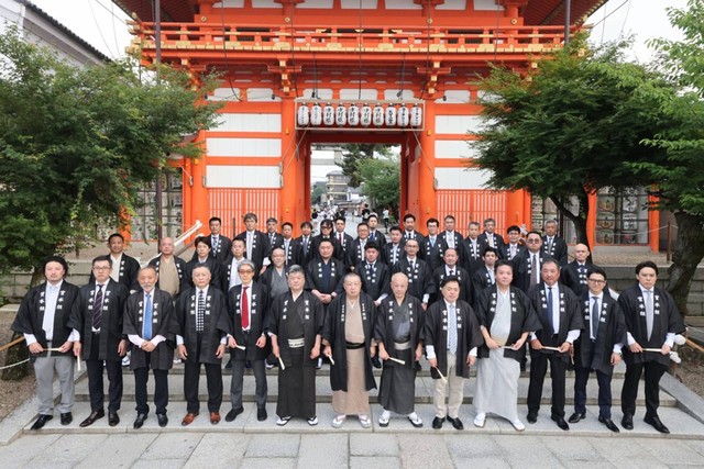 八坂神社の氏子組織、祇園町の「宮本組」（提供：宮本組、撮影：安田格）