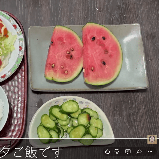 夕食。野菜は半自給自足（画像提供：きのえのプレイランド）