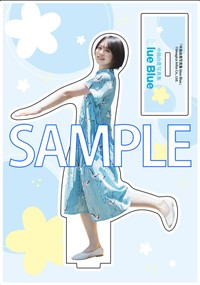 中島由貴 写真集「blue Blue」（イマジカインフォス）ゲーマーズ限定版「アクリルフィギュア」