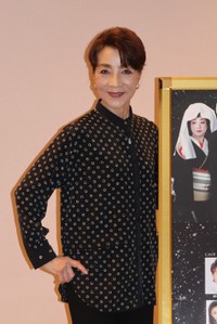 朗読歌劇「心中・恋の大和路」取材会の瀬戸内美八