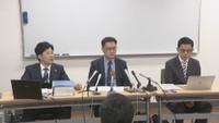 満栄工業の会見　岡山市北区　4月