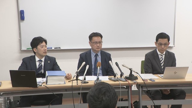 満栄工業の会見　岡山市北区　4月