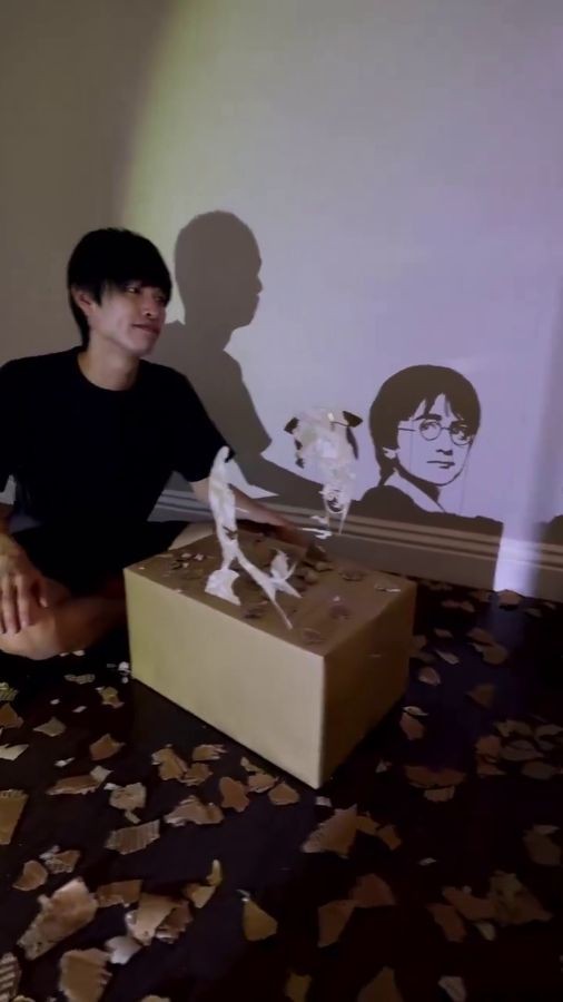 黒主さんの側にはハリーポッター ※黒主さんのX動画より抜粋