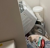 「子どもと避難所で過ごすのは不安だったため、避難所には行かず、家の中をすべて自力で片付けました」（画像提供：Rnさん）