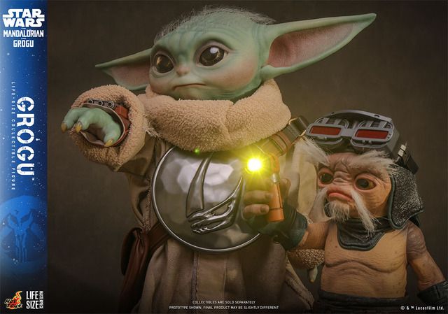 再生産決定”グローグーの1/1スケールフィギュアが11月に発売！『スター