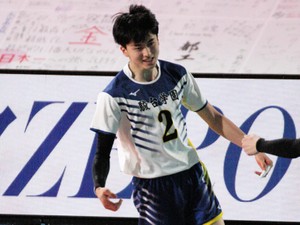 バレー - 春高準優勝の駿台学園・金田晃太朗が魅せた値千金の 