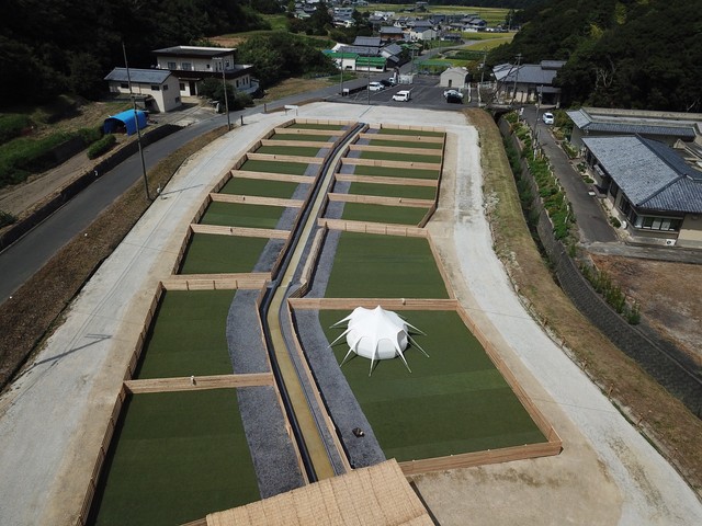 広大な敷地に17サイトのワンちゃんとの専用キャンプ場が10月にオープン