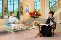 「徹子の部屋」  黒柳徹子(右)、ロザンナ＝テレビ朝日提供