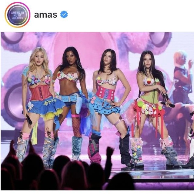 アメリカン・ミュージック・アワードのインスタグラム＠amasより